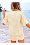 WOMEN Printed Crew Neck T-Shirt - 2