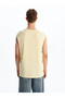 Printed Crew Neck Men's Sleeveless T-Shirt - 4