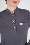 Anthracite Color Sakura Model Hijab Doctor Nurse Scrubs Uniform Set - 7