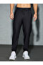 Solid Regular Fit Cargo Joggers with Drawstring - 3