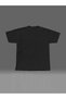 Oversize Caution My Driving Printed Crew Neck T-Shirt - 2