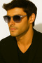 Round Sunglasses with Transparent Gray Frame and Purple Glass – Unisex Retro Model