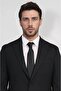 Striped/Peaked Collar Suit Dark Blue - 2