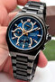 Function Men's Wrist Watch Steel Case & Steel Band Black Zmfer186 - 2
