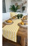 Roza Yellow Striped Stain-Free, Stain-Resistant, Liquid-Proof (Napkins Not Included)
