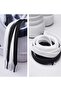 Shoelaces 150 cm Flat Sports Shoelaces Black 1 Pair - 2