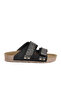 Black Lightweight Velcro Women's Slippers 20-009 Z