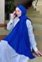 Organic Premium Shawl Cobalt Blue - 3