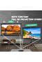 Updated Projector Screen with Stand 120 inch 16:9, 4K HD Projector Screen, Wall Hanging 2 in 1 - 3