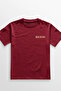 Unisex Burgundy T-Shirt Machina Artificial Intelligence Ai Computer Minimal Front Printed T-Shirt - 4
