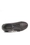 Black Genuine Leather Anatomical Women's Casual Shoes 630 Z - 4
