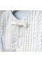 Martin 3-Piece Organic Hospital Discharge Set with Ribbed and Lace Detail 100% Cotton Newborn Baby Boy - 3