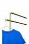 Crew Neck Lycra Fit Cobalt Blue Tshirt - 2