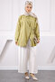 Khaki Side Tie Tunic - 2
