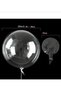 18 Inch 10Pcs Transparent Bobo Balloon - Lighted Balloon for Party and Birthday Decorations, Large Size - 4