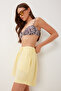 Muslin Shorts with Pockets Lmx0011 Yellow - 3