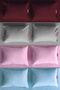 Pillow Case 8 Pieces |   Burgundy |   Gray |   Pink |   Turquoise |