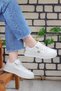 Comfortable Sole Comfort Skin Women's Snekaers Sports Shoes Beige - 5
