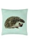 Pillowcase, Hedgehog Pattern, 40x40 Cm, Mint Green - 7