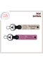 Sporty Souvenir for Sports School Graduation, Volleyball Themed Keychain Team, Powder-Pink