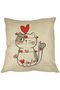 Pillowcase, Kitty, 40x40 Cm