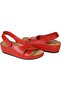 1817 Red Comfort Casual Anatomic Sandals - 4