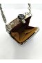 Women's Single Stone Square Glitter Model Strap Evening Dress Women's Bag - 3