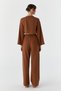 Rope Tie Suit Brown - 4