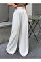 Waist Gipe Elaborate Super High Waist Loose Leg Women's Pants - 3