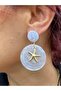 أقراط على شكل نجم البحر من جرس الرياح - 4