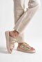 Feyz Boutique Stylish Sandals Slippers with Padded Sole Capsule Trock 1St Class Buckle - 3
