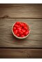 Mini Heart Decorative Scented Basket Red Soap (20 Pieces 2*2 cm in the Basket) - 2