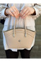 Nçs Mink Women's Hand and Shoulder Bag – Stylish Metal Detail, Medium Size (En:19Xboy:17) - 4