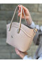 Nçs Mink Women's Hand and Shoulder Bag – Stylish Metal Detail, Medium Size (En:19Xboy:17) - 3