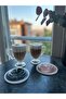 Latte Patterned Coaster