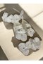 Hydrangea Maternity Mother's Crown Bandana and Baby Booties - 5