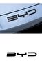 Byd Front Hood Black Abs 21 cm Trunk Lettering Logo Emblem - 3