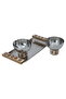 Saif Gallery Silver Yogurt Set, 47.5 x 16 x 9.5 cm, Base - 2