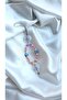 Heart and Evil Eye Beaded Phone Charm