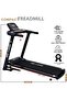 Motorized Treadmill EM-1257, Foldable Design, Bluetooth, FS App, Home Fitness Use - 4