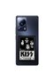 Xiaomi Mi 13 Lite Compatible Transparent Case with Kiss Design