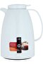 Lima Saif Gallery Thermos, 1.5L, Inner Glass, Outer Plastic - White