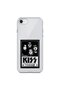 iPhone 6 Compatible Transparent Case with Kiss Design