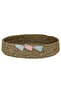 Basket, 5.5 cm, Green-Olive Triangle