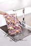 Glass Cutting Board Chopping Board Pink Starfish Dowry Gift 35X25 cm - 2