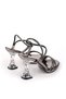 Shoe Basket 4749 Women's 9 cm Heel Stone Evening Dress Sandals - 4