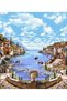 Landscape Series-33 Woven Tapestry Fabric - Como Lake