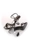 Shoe Basket 4749 Women's 9 cm Heel Stone Evening Dress Sandals - 5