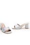Pisagor Ps-33580 Women's Heeled Stone Slippers - 3