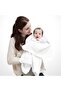 Newborn Baby Drying, Swaddle, Blanket 4 Layers Muslin White 100% Cotton 1 Piece